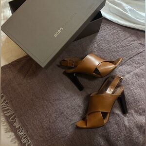 BCBG Maxazria leather heels